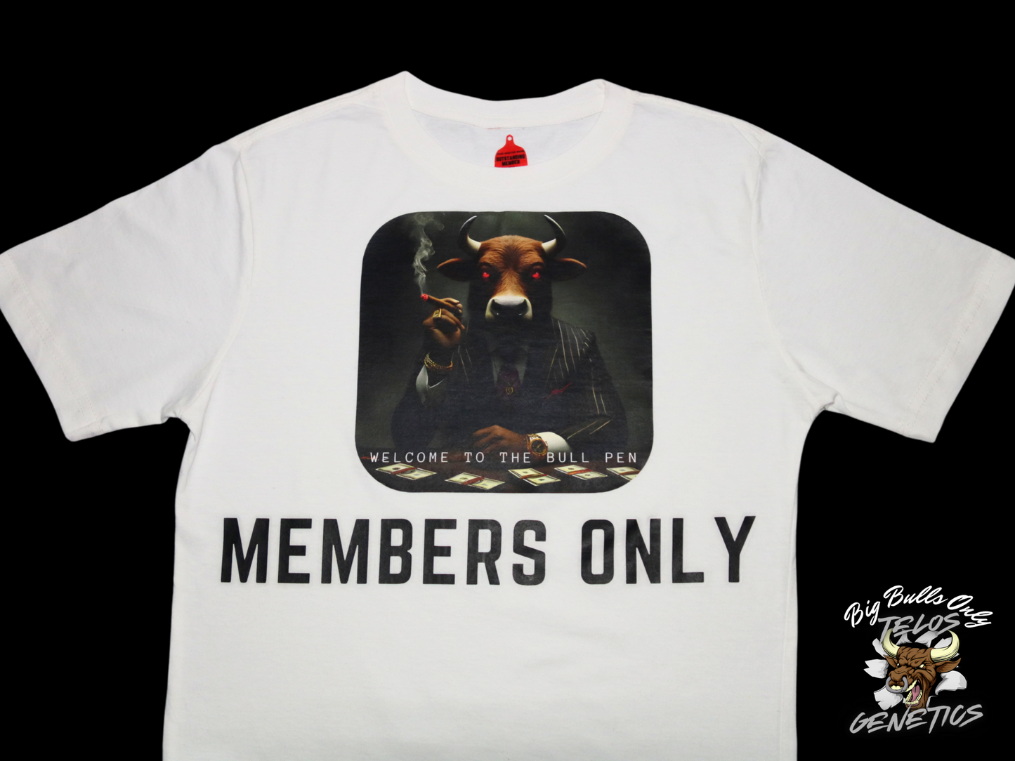 Members Only "Welcome to the Bull Pen" Shirt
